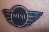 Mini Cooper Tattoo